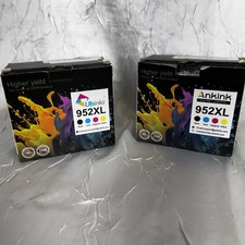 952XL Ink Cartridges for HP OfficeJet Pro 8710 8720 7740 8210 2 Pack Set