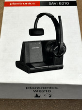 PLANTRONICS SAVI 8210 OFFICE DECT Wireless Headset - Great Condition 