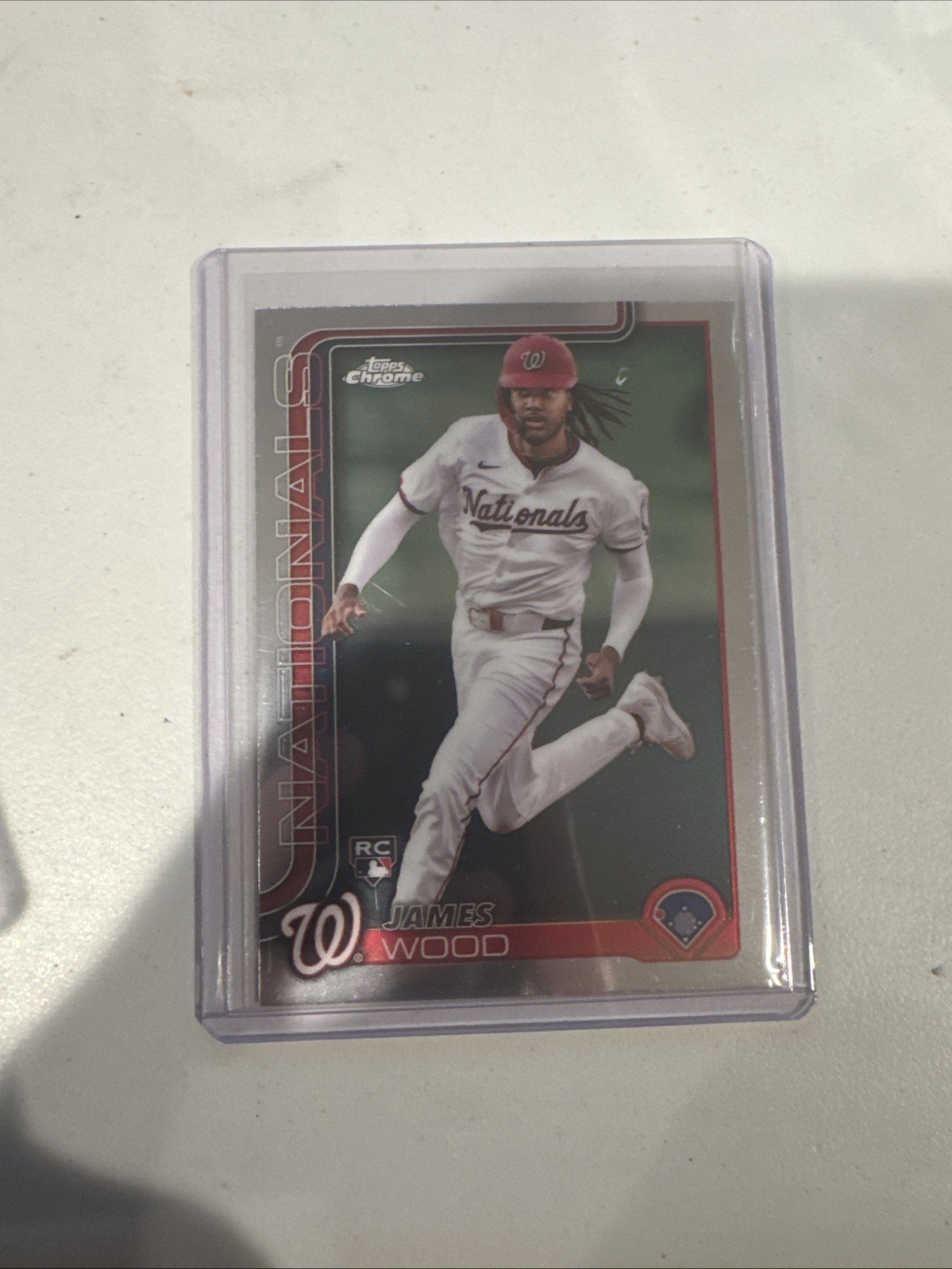 2025 Topps Chrome - James Wood #132 (RC) #3794