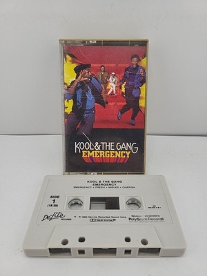 Emergency by Kool & the Gang (Cassette, Oct-1990, De Lite)