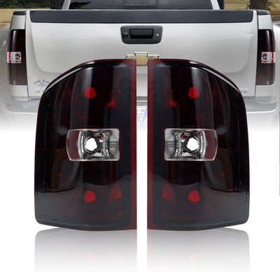 2007-13 Silverado 1500 2007-14 2500HD 3500HD Tail Lights  Compatible Replacement