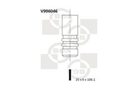 BGA Auslassventil V996046 FüR CitroËN Passend FüR Fiat Ford Lancia Peugeot