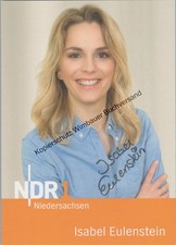 Original Autogramm Isabel Eulenstein /// Autograph signiert signed signee Eulens