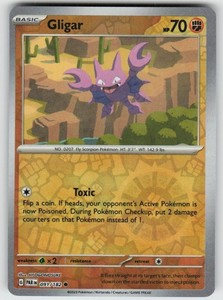 Gligar 091/182 Reverse Holo Common Paradox Rift