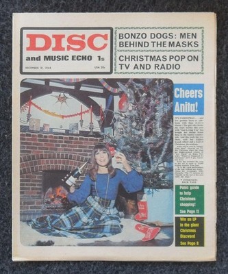 Disc And Music Echo (21. Dec. 1968) Komplett - Anita Harris - Z. Sehr Gut/Gut