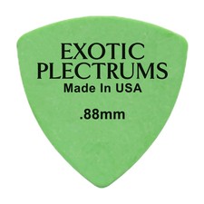 Exotic Plectrums Delrin Green Guitar Pick - 0.88mm Medium Heavy Made In USA 346