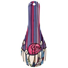 R. Mackintosh Art Nouveau Melamine Spoon Rest Caddy Holder Geometric Abstract