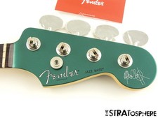 Fender American Adam Clayton Jazz BASS NECK + ACCORDATORI USA palissandro Sherwood verde