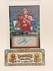 Zach Edey 2025-26 NBA Hoops SIGNS Auto Memphis Grizzlies #HS-ZE Green /75