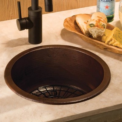 Native Trails CPS260 Redondo Chico Bar and Prep Sink Antique Copper