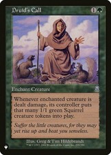 Druid's Call - The List - The List - NM - MTG