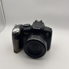 Canon PowerShot SX20 IS PC1438 12.1MP Digital Camera Black Has Issues READ 