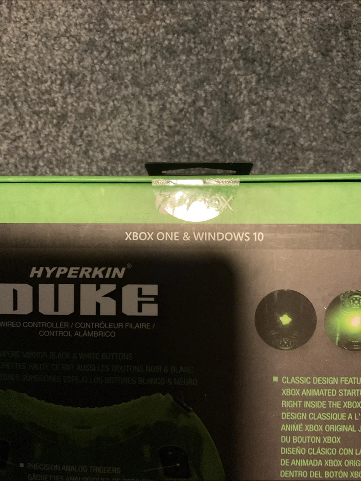 Hyperkin Duke Xbox Controller Transparent Green Edition New In Box - Image 4 of 4