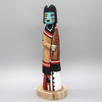 HOPI-FLUTE PLAYER KACHINA by VIRGIL LONG   NATIVE AMERICAN