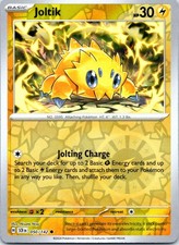 Joltik 50/142 Common Stellar Crown Pokemon Reverse Holo Near Mint