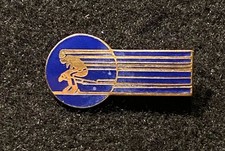   Downhill Fast Skier   Ski Pin Snow Humor Novelty Badge Souvenir Travel Funny