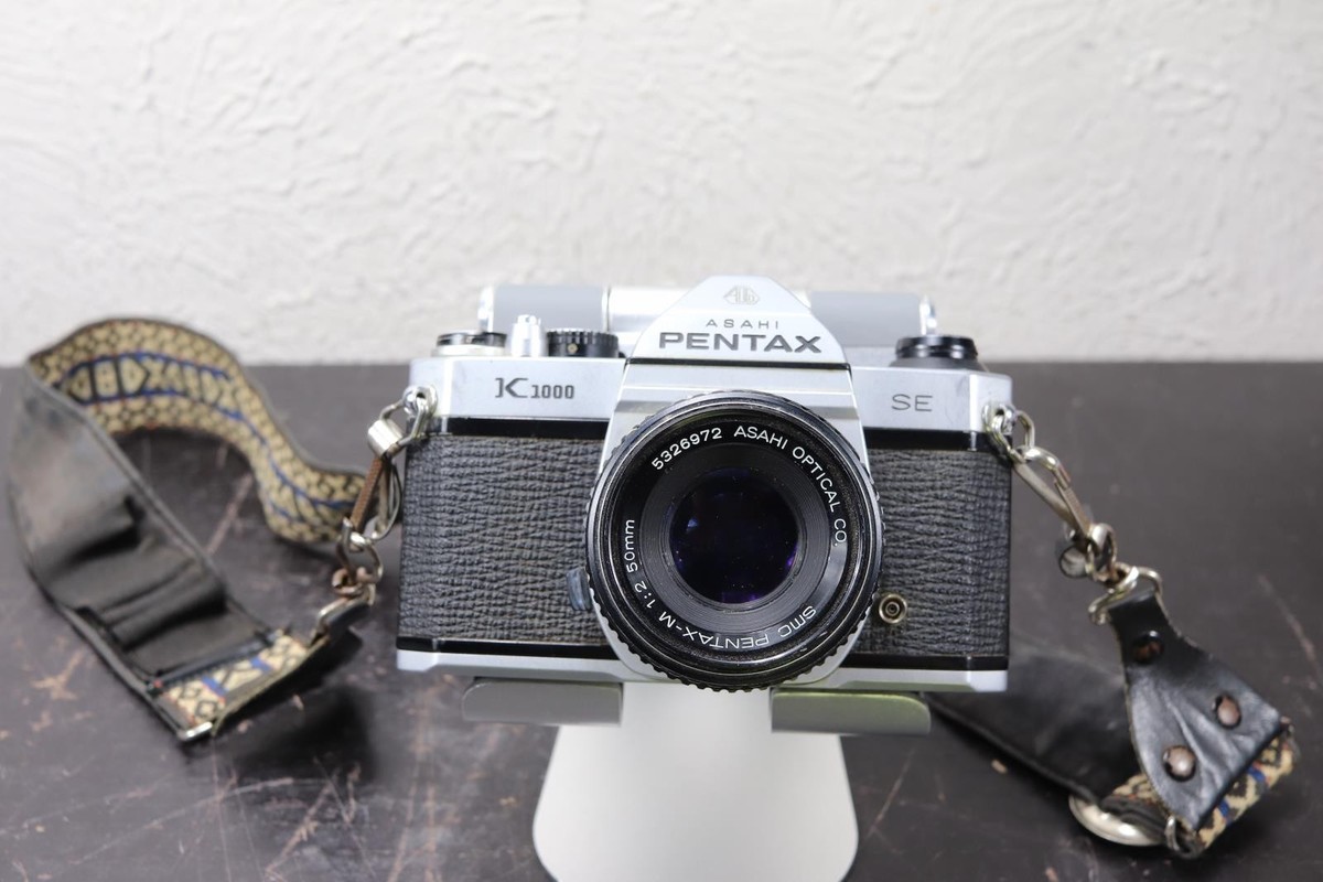 PENTAX K1000 SLR Film Camera - Black (Body Only) for sale online