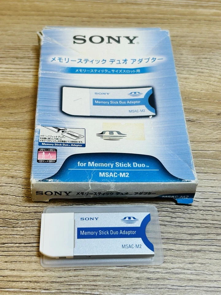 MSAC-M2 Sony PSP Memory Stick Adapter Only For Memory  Stick Duo Card Genuine - Image 4 of 4