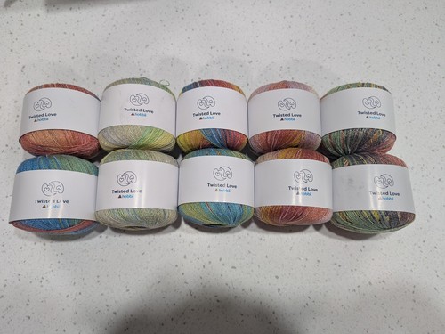 Hobbi Twisted Love Yarn 10 Skeins