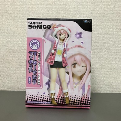 【Unopened】TAITO Super Sonico Tiger Hoodie Figure Pink Ver. 2013