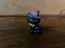 1.5 Russ Berrie Black Cat Pvc Figure