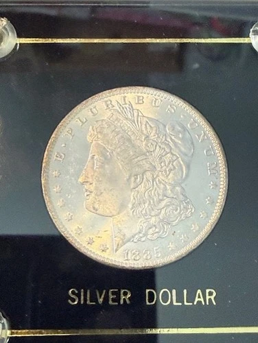 1885-O Morgan Silver Dollar ($1) Brilliant Uncirculated BU Encased - 90% Silver