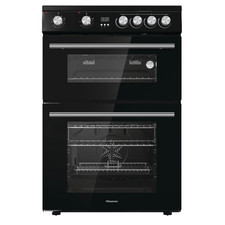 Hisense 60cm Electric Cooker - Black HDE3211BBUK