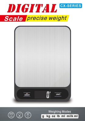 Digital Kitchen Food Scale Diet Scale Multifunction Weight Balance 5KG/1g 11lbs