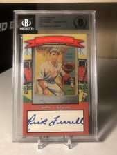 RICK FERRELL 2017 Historic Autographs #'d /17 Boston Red Sox 1935 DIAMOND STARS 