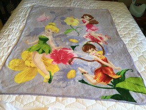 The Northwest Company Tinkerbell Fawn Rosetta Plush Throw Blanket Ebay