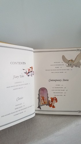 Vintage Walt Disney Treasury Of Children's Classics Hardcover Brand New - Picture 8 of 11