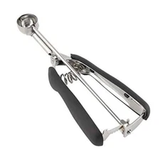 Extra Small Cookie Scoop 1 tsp, Professional Stainless Steel Mini Ice Cream 