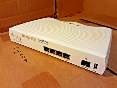 DrayTek Vigor2850n vDSL2 WLAN Security Firewall Router, OHNE NETZTEIL. REF:D/TEK