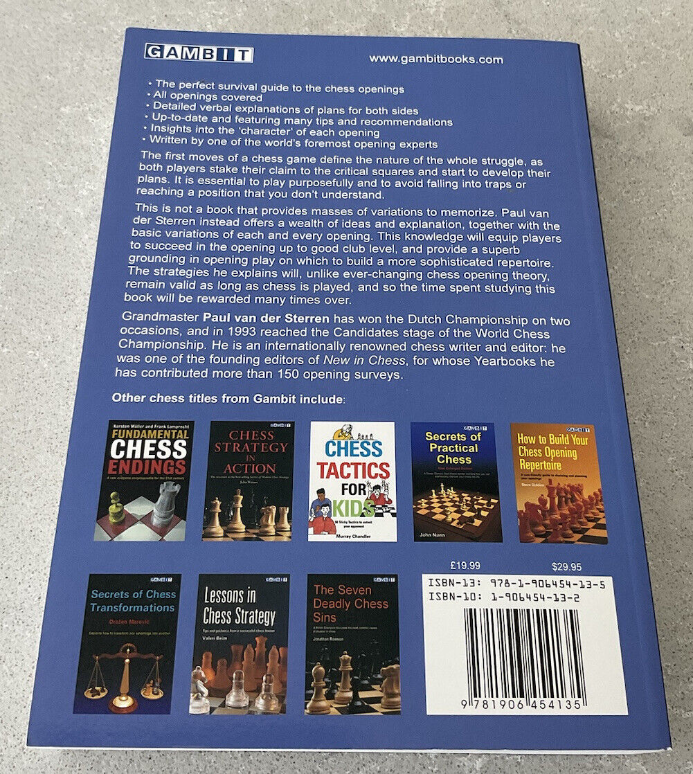 Chess Openings: The Complete Manual with Theory, Fundamentals and  Strategies for Beginners. Build Your Repertoire with Explained White  (Paperback)