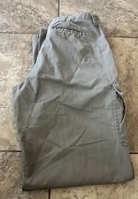 Men's Wrangler Cargo Pants w/ Stretch Relaxed Fit Tech Pocket 34X34