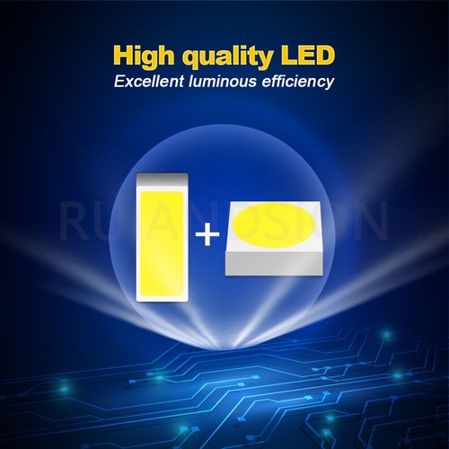 1pair White 10-30V BAY9S H21W LED Bulb For Reverse Backup Side Maker Light Bulb - Picture 5 of 9
