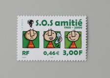 France 2000 3356 neuf luxe ** SOS amitié