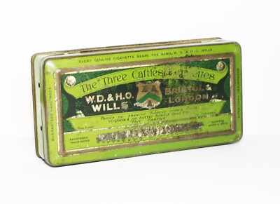 W.D & H.O. Wills The Three Castles Zigarettendose - leer (J24)