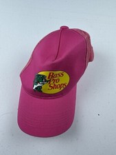 Bass Pro Shops Youth Pink Trucker Ball Cap Hat Snapback