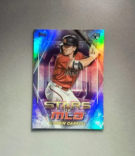 6 PACK-2023 Topps Series 2 CORBIN CARROLL #SMLB-34 RC w/5 FREE Diamondbacks card