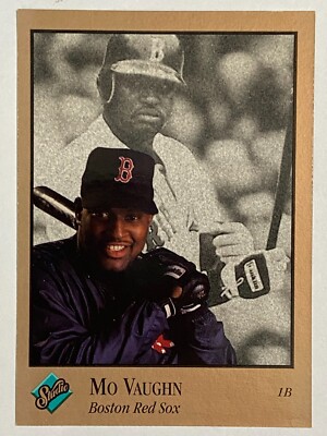 1992 Studio #139 Maurice Mo Vaughn Boston Red Sox