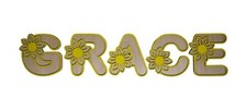Personalised Name Sign, Nursery Room, Flower Theme 104