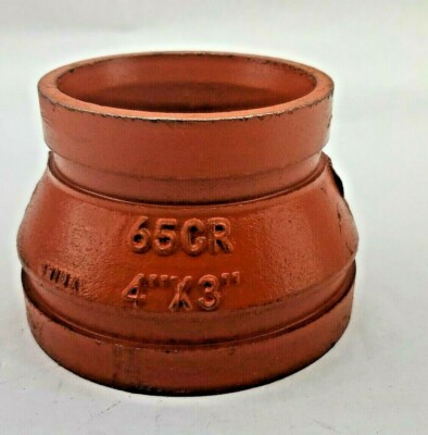 CONCENTRIC REDUCER ORANGE PAINT COATING - 65CR 4''X3''