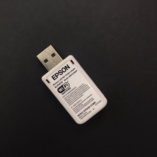 GREAT! EPSON Wireless LAN Projector Adapter WiFi b/g/n WN7512BEP