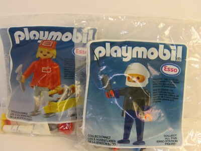 Vintage new old stock 1985 Playmobil Esso Collectible Service