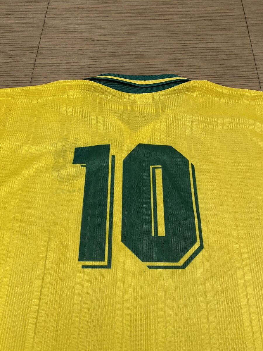 Vintage Brazil 1994 1995 Home Football Shirt Soccer Jersey Vintage Brazil 1994 1995 Home Football Shirt Soccer Jersey