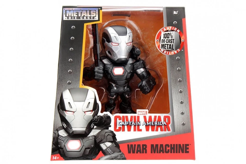 Новый! Металлическая литая фигурка Капитана Америка времен гражданской войны M67, 6 дюймов - Изображение 2 из 4