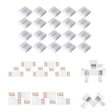 LED Strip Connectors 4 Pin RGB L Splitter Right Angle  T-Shape 3528 2835