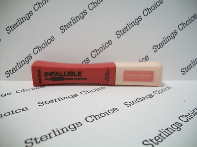 L'Oreal Infallible Pro-Matte Les Macarons Liquid Lipstick #828 Framboise Frenzy