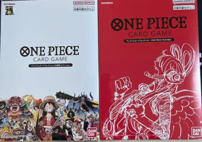  NEW  ONE PIECE Premium Card Collection 25th Editon and Film Red in Set from JP